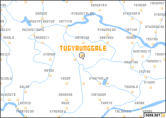 map of Tugyaunggale