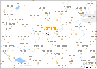 map of Tugye-ri