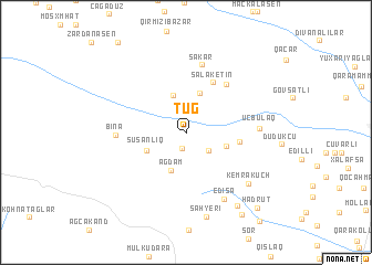 map of Tuğ