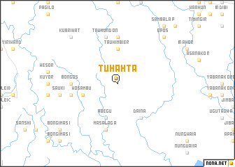 map of Tu\