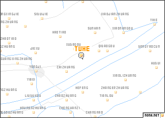 map of Tuhe