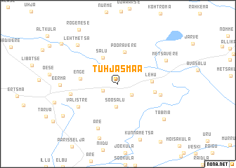 map of Tühjasmaa