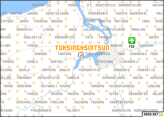 map of Tu-hsing-hsin-ts\