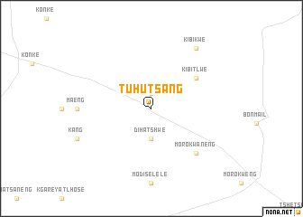 map of Tuhutsang