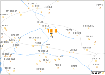 map of Tuhu