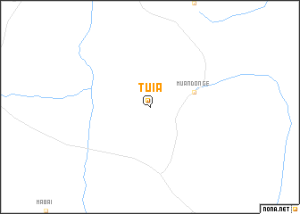 map of Tuia