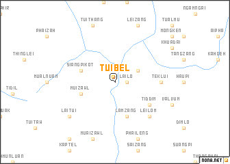 map of Tuibel