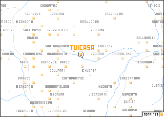 map of Tuicasa