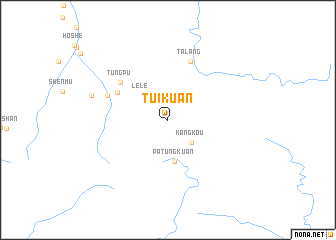 map of Tui-kuan