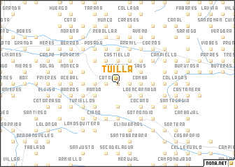 map of Tuilla