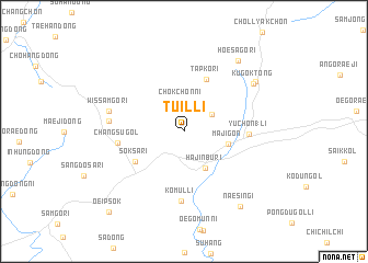 map of Tuil-li