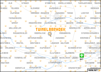 map of Tuimelaarhoek