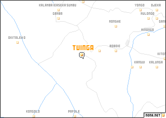 map of Tuinga