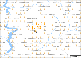 map of Tuiriz