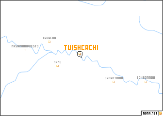 map of Tuishcachi