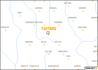 map of Tuitang