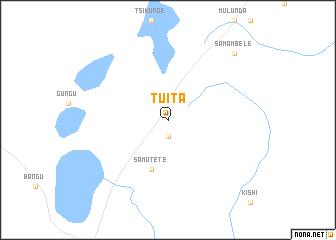 map of Tuita