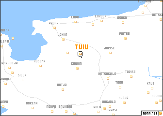 map of Tuiu