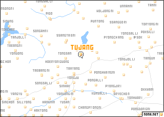 map of Tujang