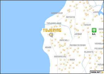 map of Tujering