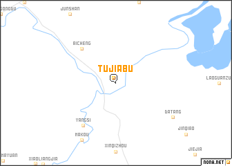 map of Tujiabu