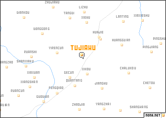 map of Tujiawu