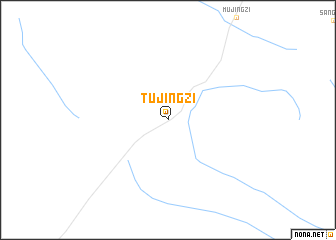 map of Tujingzi