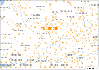 map of Tujung-ni