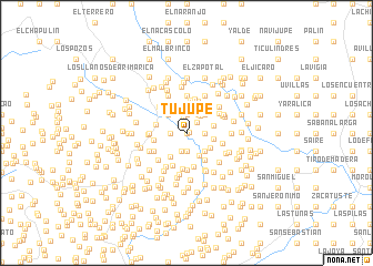 map of Tujupe