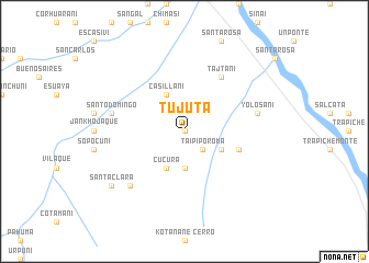 map of Tujuta