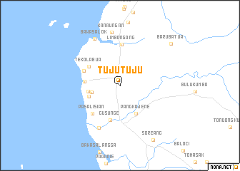 map of Tujutuju