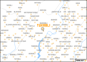 map of Tukabli