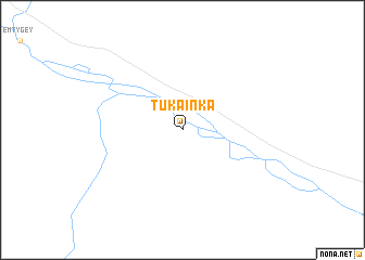 map of Tukainka