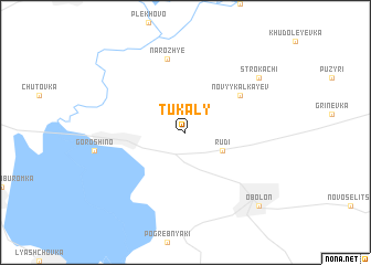 map of Tukaly