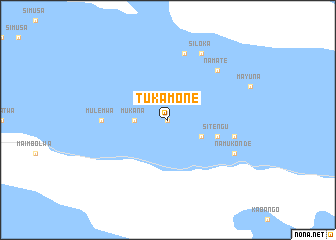 map of Tukamone