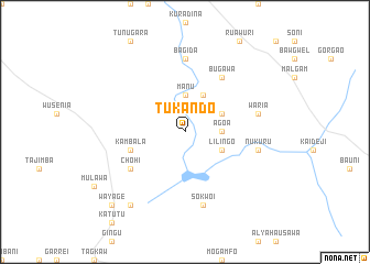 map of Tukando