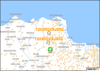 map of Tukangkajang