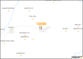 map of Tukan