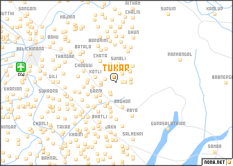 map of Tukār