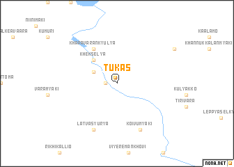 map of Tukas