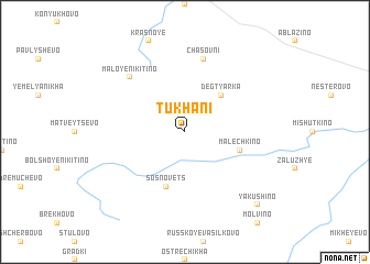 map of Tukhani