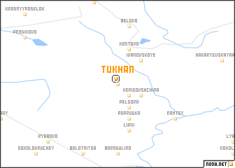map of Tukhan\