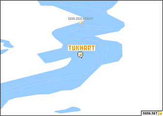 map of Tukhart