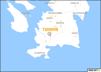 map of Tukhino