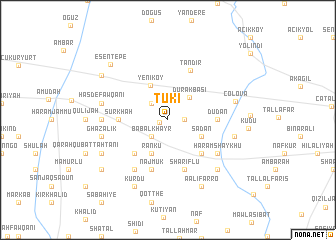 map of Tūkī