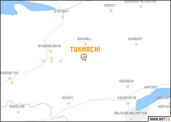 map of Tukmachi