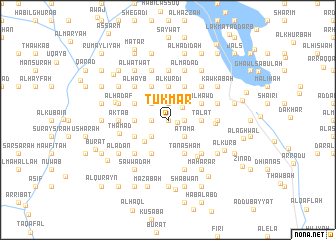 map of Tukmar