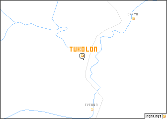 map of Tukolon\