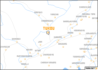 map of Tukou
