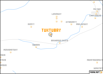 map of Tuktubay